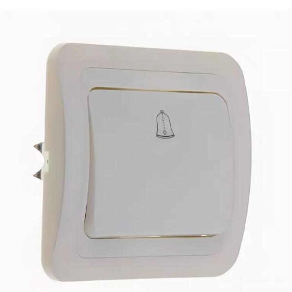 выключатель звонка 1кл  с/у 10А 250В/POWERMAN Classic 2026/1151399