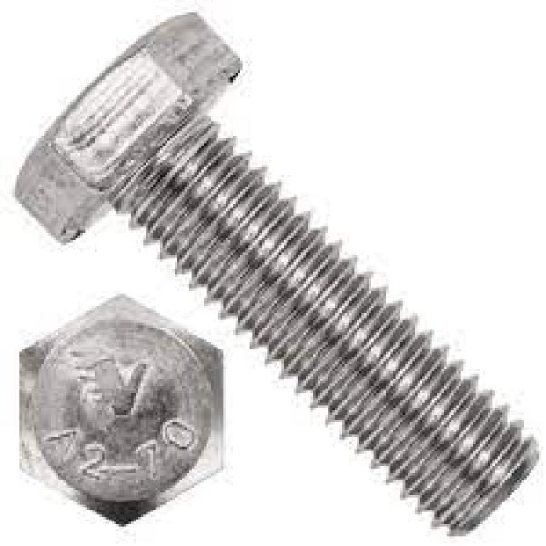 Болт 5х16х16х0,8 DIN 933 ГОСТ 7805-70 ISO 4017 шестигранный нержавеющая сталь А2