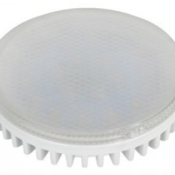 Лампа 10W / 90Вт GX53 холодн.свет (880lm 120°) 4500K 4K матов. Camelion  LED10-GX53/845/GX53 601235