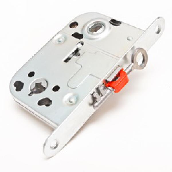 Корпус врезного замка под ключ 2014 (хром) Б1229