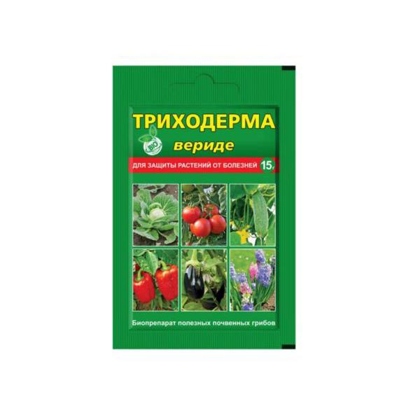 Триходерма вериде пакет 15гр от болезней