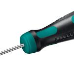 Отвертка SL 2,5x60мм KRAFTOOL, Cr-Mo-V сталь, двухкомпонентная противоскользящая рукоятка/250071-2.5-060