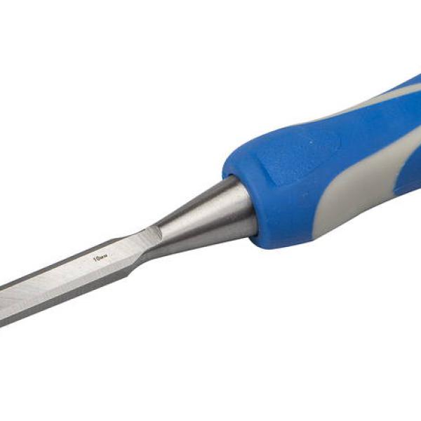 Стамеска 10 плоская ЗУБР с ударопрочной двухкомпонентной ручкой 18097-10