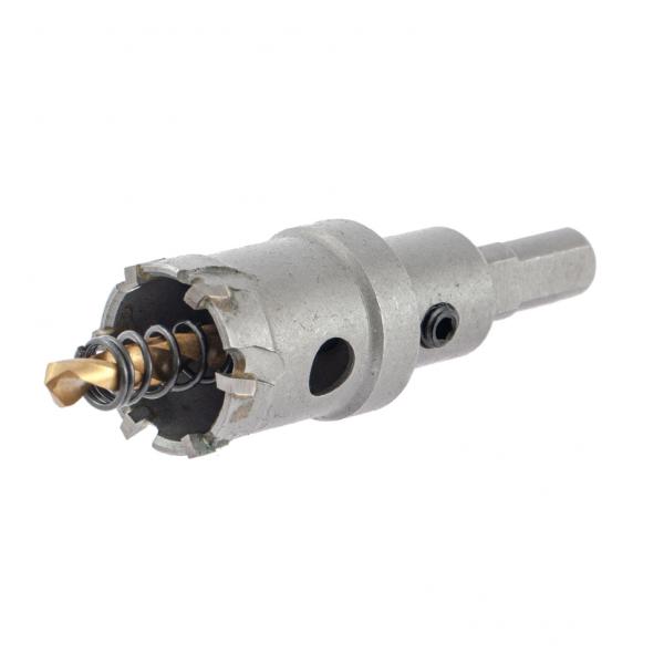 Коронка 26мм твердосплавная по металлу Denzel 724006